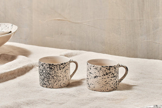Ama Splatter Mug - Short (Set of 2)