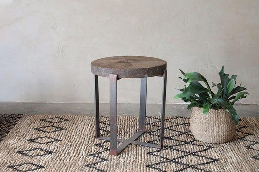 Chakala Wooden Side Table